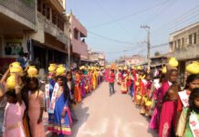 महायज्ञको अवसरमा निकालियो भव्य विशाल शोभा यात्रा ,ठाउ ठाउमा गरियो स्वागत