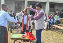 नगरपालिकाको भवन निर्माणको लागि वड़ा अध्यक्षले दिए आफ्नो जग्गा