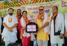 दुर्गाभगवती गाउँपालिकामा करिब ३८ करोडको बजेट प्रस्तुत